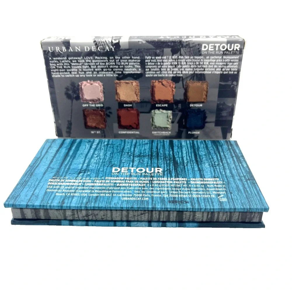 Urban Decay‎ On The Run Eye Shadow Palette Detour Eight x 0.02 oz / 0.80g
